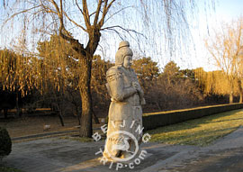 A Stone Statue leading to Ming Tombs, Beijing
